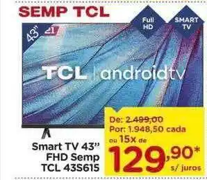 Carrefour Smart Tv 43 oferta
