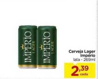 Carrefour Cerveja Lager Império oferta