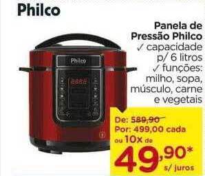 Carrefour Panela De Pressão Philco oferta