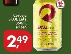 Supermercados Nori Cerveja Skol Lata 350ml Pilsen oferta