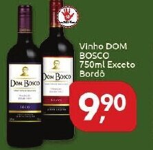 Supermercados Nori Vinho Dom Bosco 750ml Exceto Bordo oferta