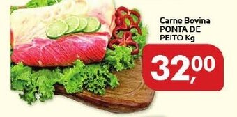 Supermercados Nori Carne Bovina Ponta de Peito 1kg oferta