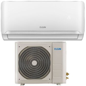 Ar condicionado split eco plus ii 9.000 btus função timer elgin frio