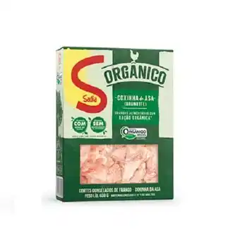 Perini Coxinha da asa de frango congelada orgânica sadia 600g oferta