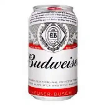Cerveja budweiser 350ml