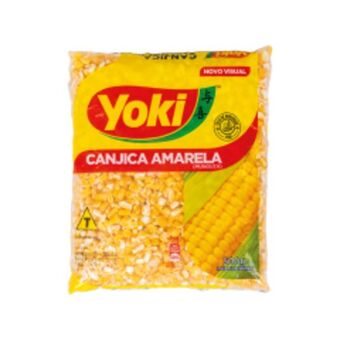 Supermercados Mundial Canjica yoki 500g oferta