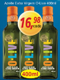Supermercados Guanabara Azeite Extra Virgem O-live 400ml oferta