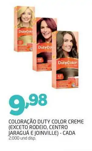 Cooper Coloração Duty Color Creme oferta