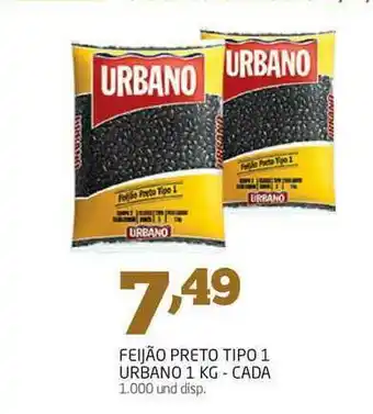 Cooper Feijão Preto Tipo 1 Urbano 1kg oferta