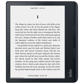 Best Buy Kobo Sage HD 8" Digital eReader with Touchscreen (N778-KU-BK-K-EP) - Black offer