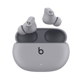 Best Buy Beats By Dr. Dre Studio Buds In-Ear Noise Cancelling Truly Wireless Headphones - Moon Grey offer