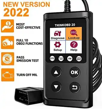 Amazon Thinkcar obd2 scanner thinkobd 20 code reader car diagnostic scanner with full obdii functions for all cars, check engine lig offer