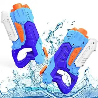 Amazon Water guns for kids, 2 pack water blaster for kids children's summer swimming pool beach sand outdoor water fighting toys offer