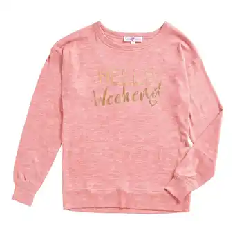 Giant Tiger Bella & Birdie Girl's Graphic Printed Long Sleeve Crew Neck Top offer