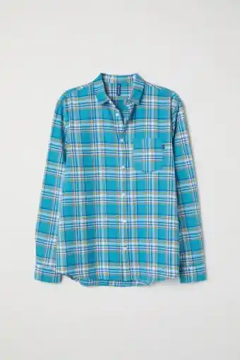 H&M Checked flannel shirt offer