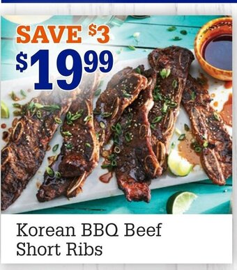 M & M Food Market Korean BBQ Beef Short Ribs offer