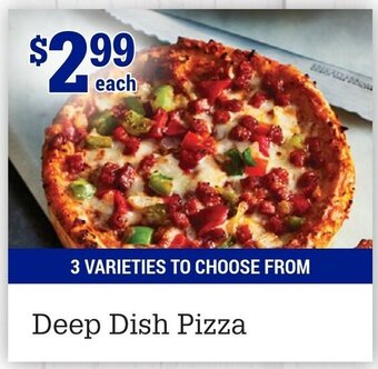 M & M Food Market Deep Dish Pizza offer