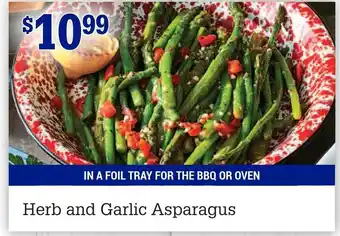 M & M Food Market Herb And Garlic Asparagus offer