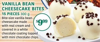 M & M Food Market Vanilla Bean Cheesecake Bites offer