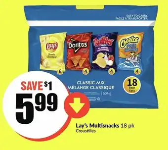 FreshCo Lay's Multisnacks offer