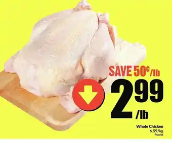 FreshCo Whole Chicken offer