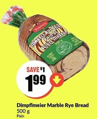 FreshCo Dimpflmeier Marble Rye Bread offer