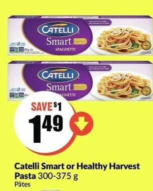 FreshCo Catelli Smart Or Healthy Harvest Pasta offer