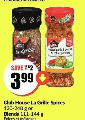 FreshCo Club House La Grille Spices offer