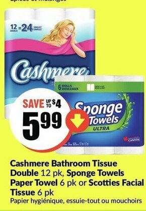 FreshCo Cashmere Bathroom Tissue offer