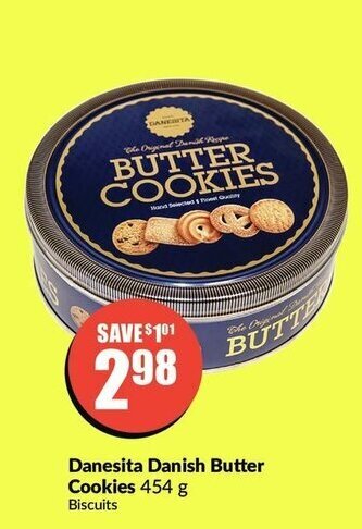 FreshCo Danesita Danish Butter Cookies offer