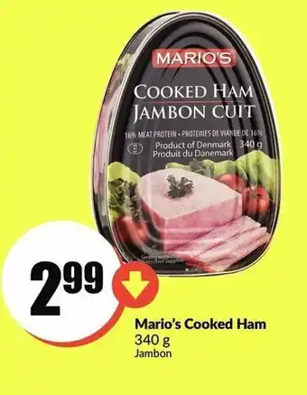 FreshCo Mario's Cooked Ham offer