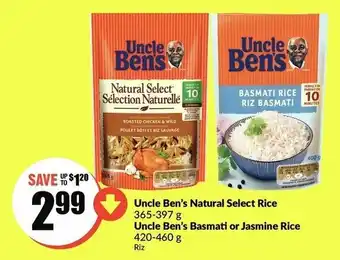 FreshCo Uncle Ben's Natural Select Rice offer