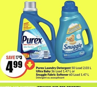 FreshCo Purex Laundry Detergent offer