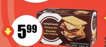 FreshCo Compliments S'mores Kit offer
