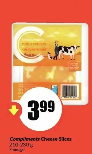 FreshCo Compliments Cheese Slices offer