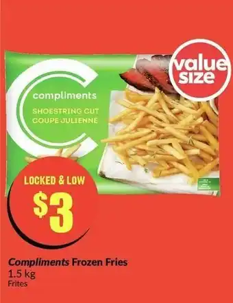 FreshCo Compliments Frozen Fries offer