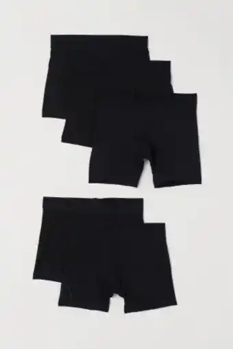 H&M 5-pack cotton boxer shorts offer