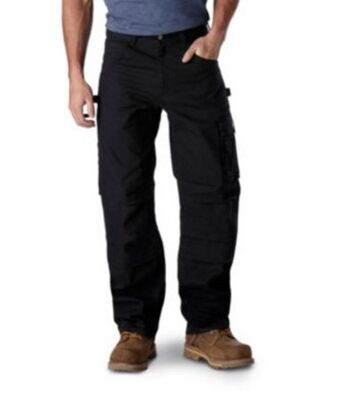 stretch twill flat front work pants 