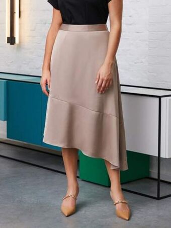 SheIn Shein plus asymmetrical skirt offer