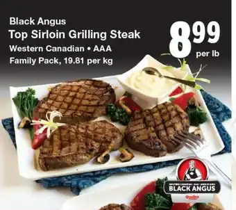 Quality Foods Top Sirloin Grilling Steak offer