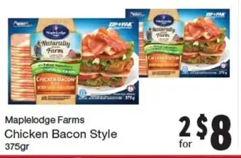 Quality Foods Chicken Bacon Style offer