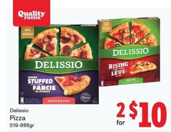 Quality Foods Pizza offer