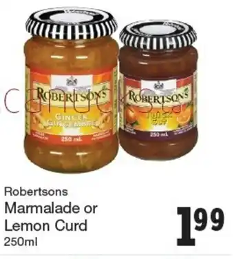 Quality Foods Marmalade or Lemon Curd offer