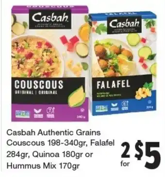 Quality Foods Casbah Authentic Granins offer