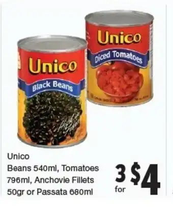 Quality Foods Unico offer