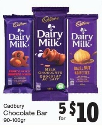 Quality Foods Chocolate Bar offer