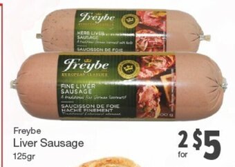 Quality Foods Liver Sausage offer