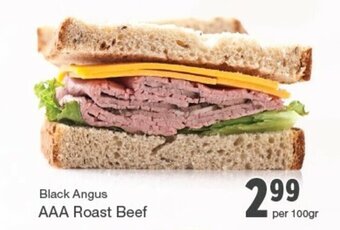 Quality Foods Roast Beef offer