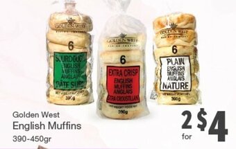 Quality Foods English Muffins offer