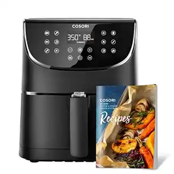 Amazon Cosori air fryer 5.8qt oil free xl electric hot air fryers oven, programmable 11-in-1 cooker with preheat & shake reminder, e offer